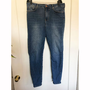 F21+ Premium High Waisted Curvy Skinny Jeans